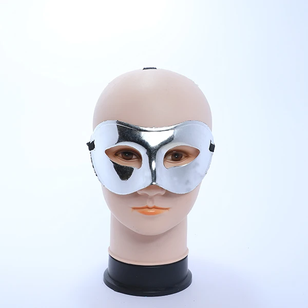 Silver Plastic Mask