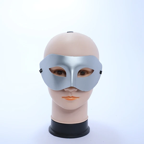 Matt Silver Hard Plastic Mask