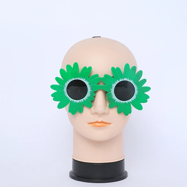 Sunflower Green Daisy Shape Sunglasses