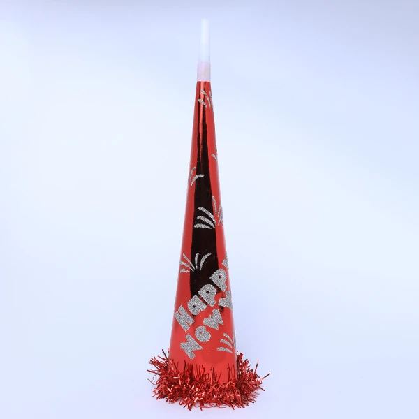 Big Red Hard Carton Zammour- Designed Happy New Year