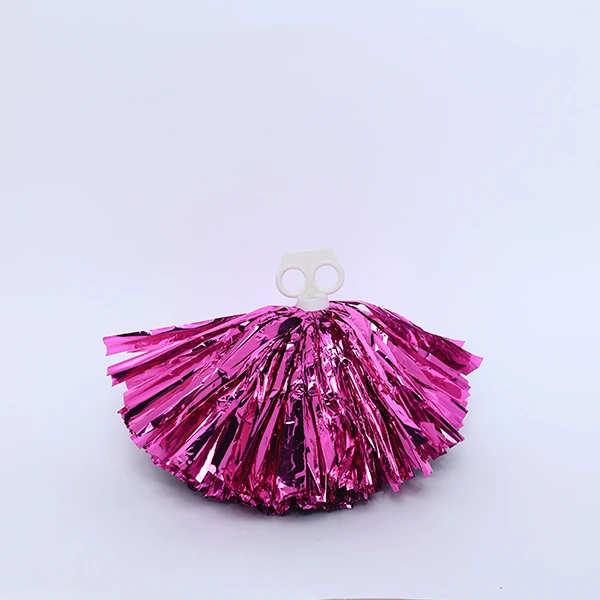 Shiny Hand Purple Pompom Accessory