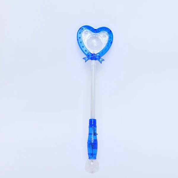 Led Blue Big Heart Shaped Stick