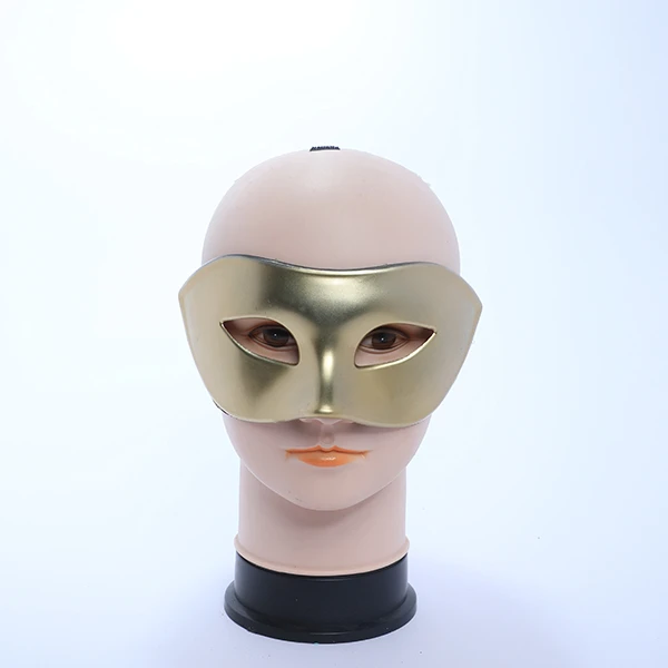 Matt Gold Hard Plastic Mask