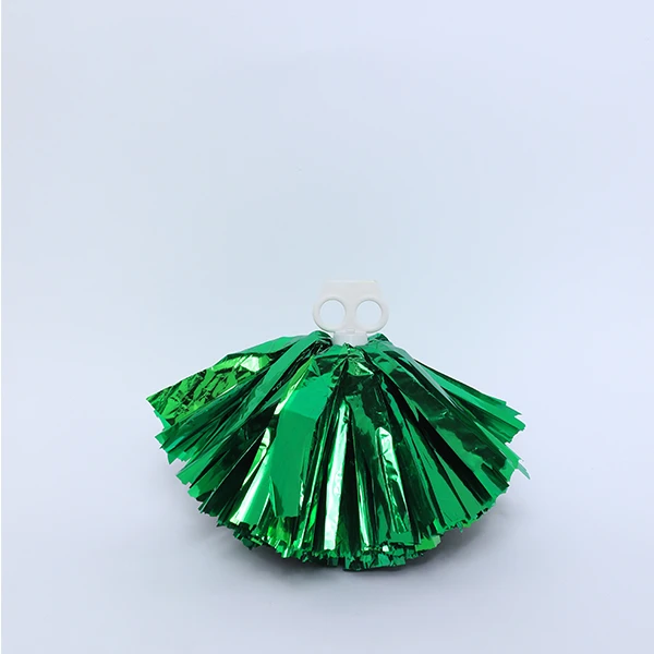 Shiny Hand Green Pompom Accessory