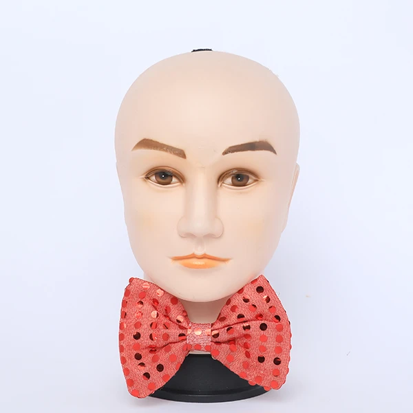 Led Red Pailette Bow Tie