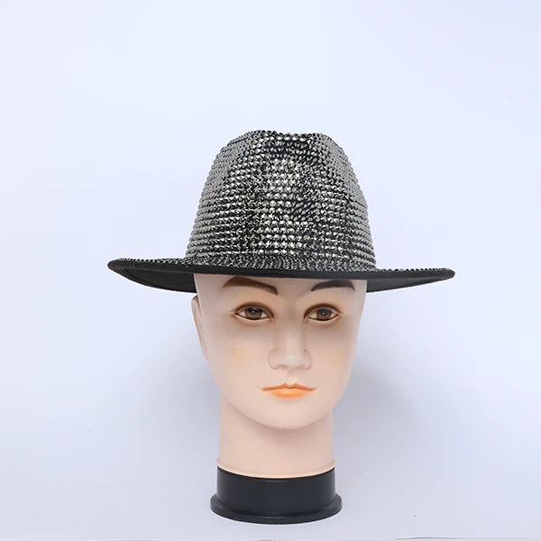 Black and Silver Strasse Hat
