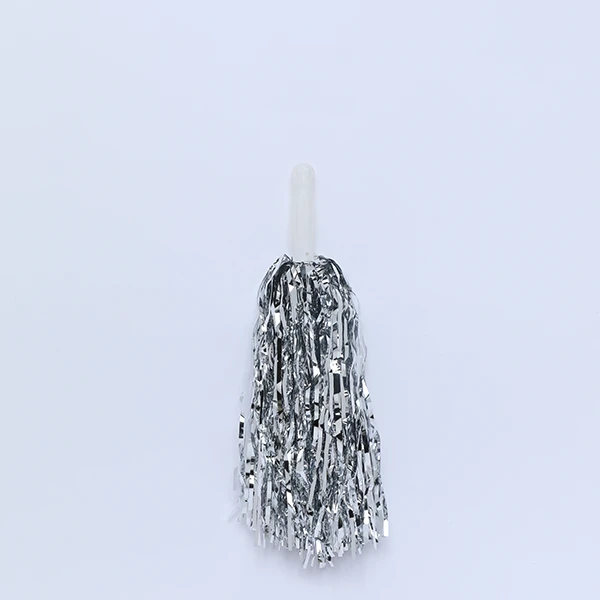 Silver Hand Tassel Pompom Accessory
